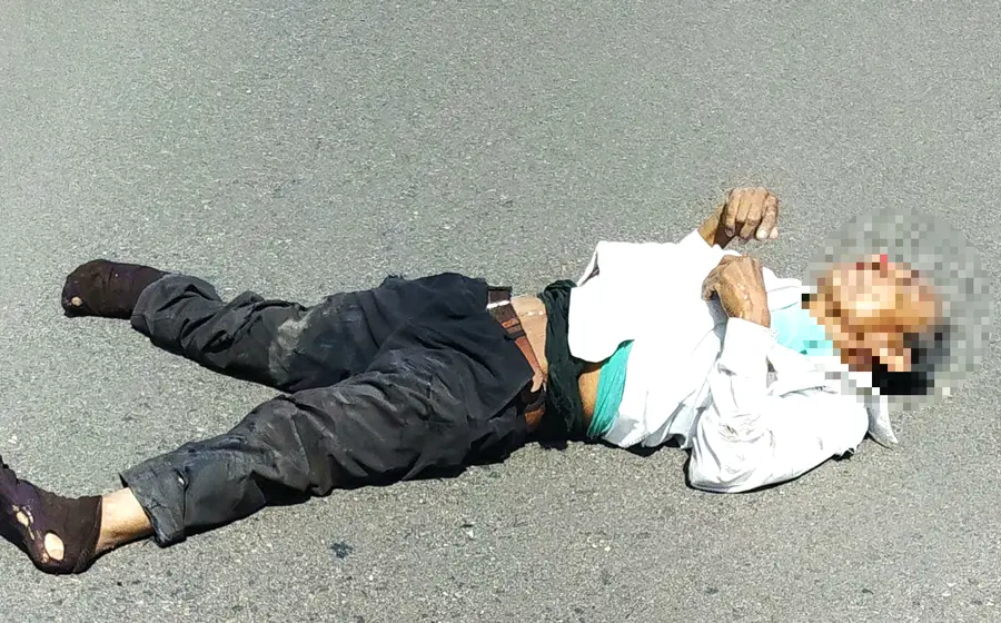 Pablito, como era conocido el empleado municipal, murió en el acto.