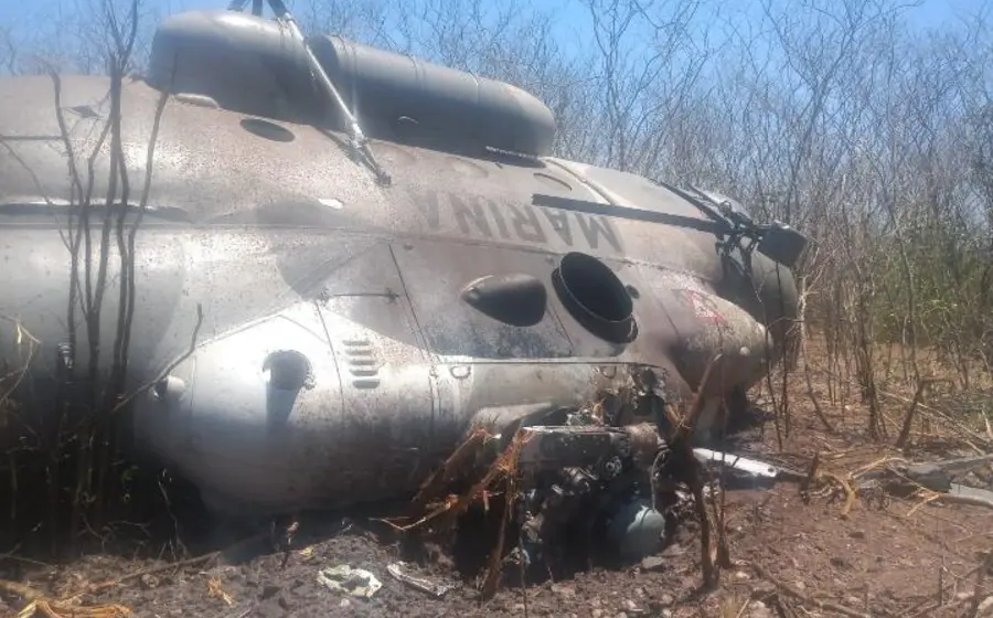 Se desploma helicóptero