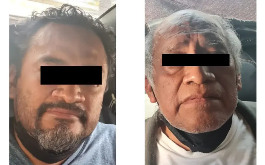 Hijo y padre violentos