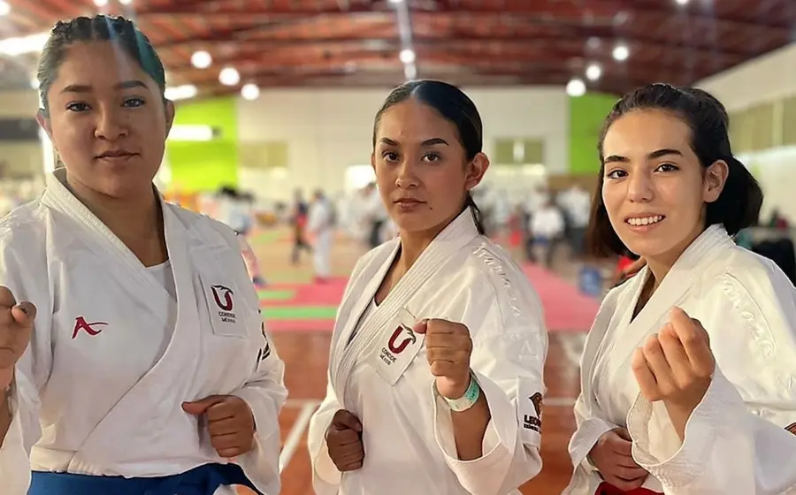 Valeria Nogales, Daniela Leyva y Daniela Tobón
