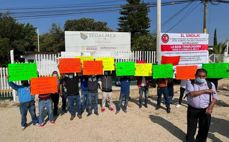 sindicalizados_cierran_liconsa_Oaxaca