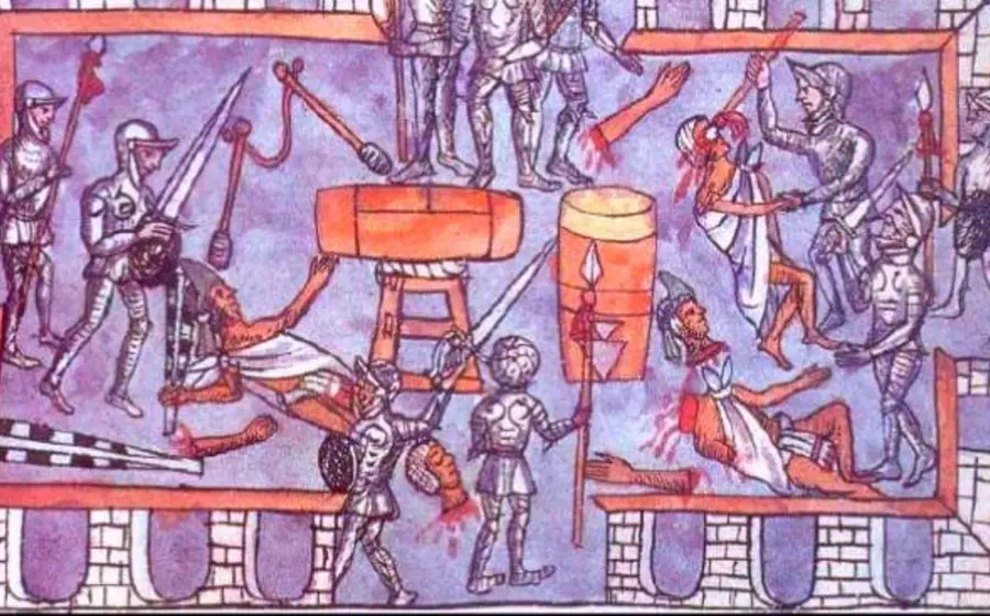 La caída de México Tenochtitlan