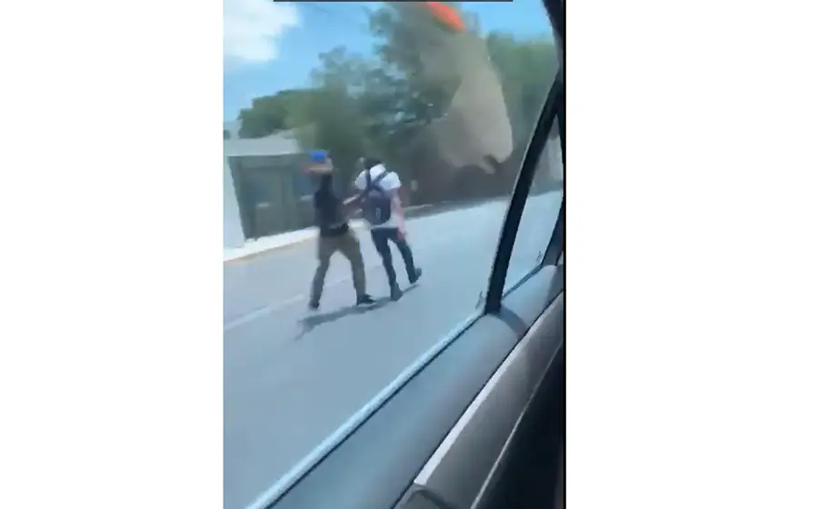 Golpiza a alumno