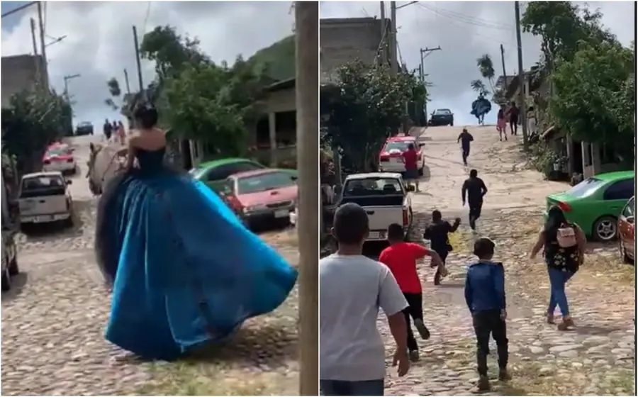 Fiesta de quinceaños se sale de control