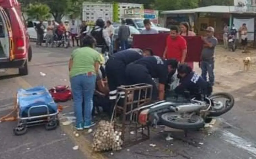 Los dos conductores resultaron con lesiones graves.