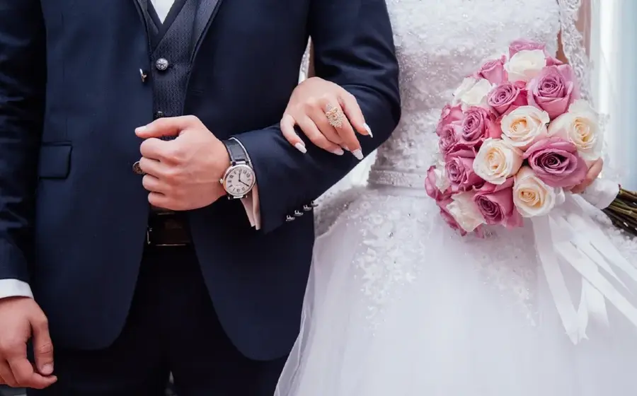 novios-en-boda