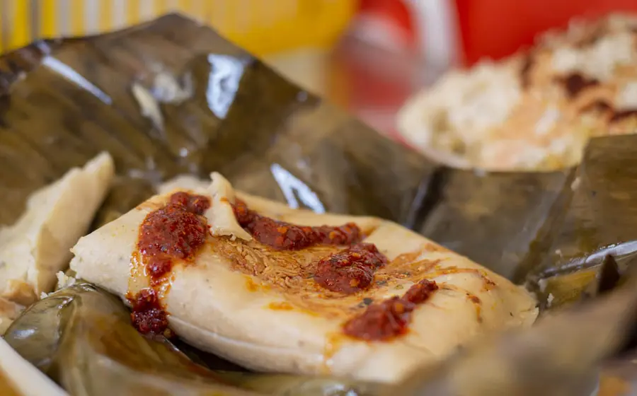 Tamal de pizza