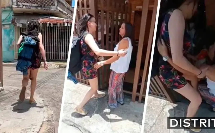 Reencuentro de madre e hija