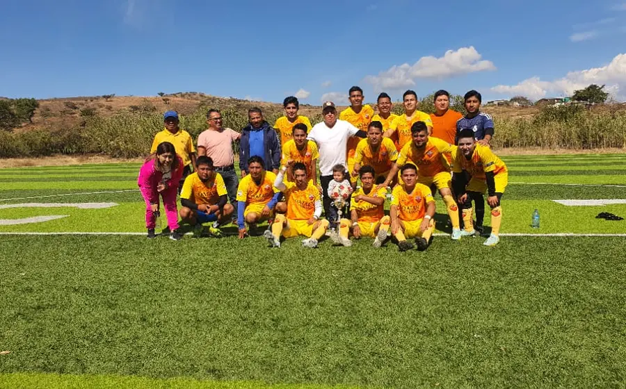 Guadalupe se proclamó campeón de la Liga de futbol Pueblos Unidos.