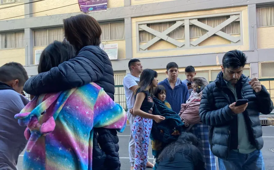 Pobladores mostraron preocupación por el fenómeno.