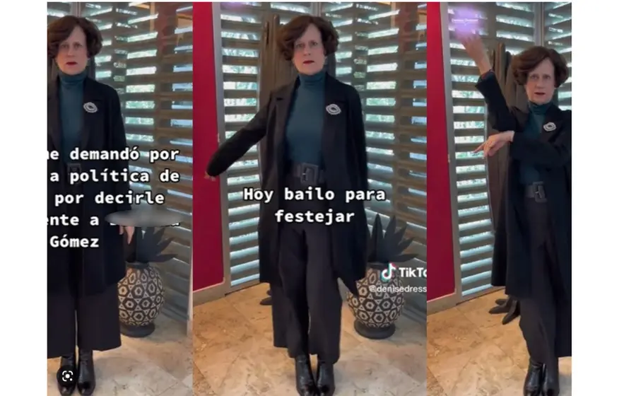Algunos internautas felicitaron a la escritora por impugnar la resolución del Tribunal Electoral, mientras que otros aprovecharon para burlarse del baile de la politóloga.