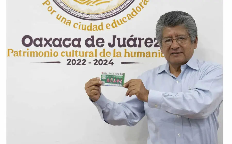 Francisco Martínez Neri expresó sentirse congratulado de que Oaxaca sea parte de la imagen de la Lotería Nacional.