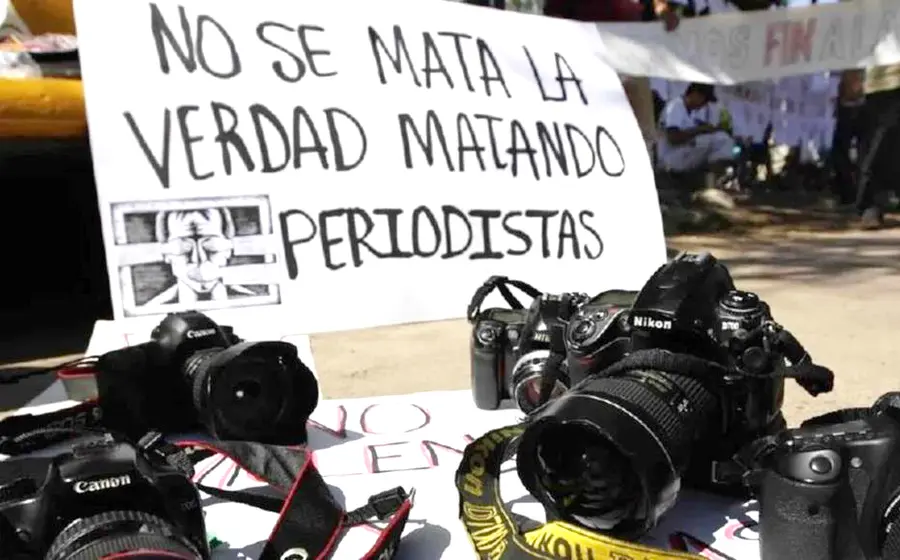 protesta periodistas