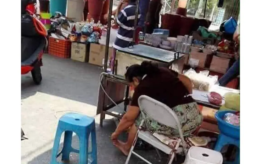 La imagen parece que fue tomada en alguno de los tradicionales tianguis del país.