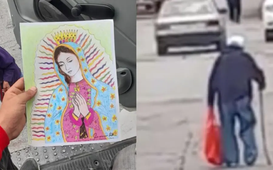 Abuelito vende dibujos