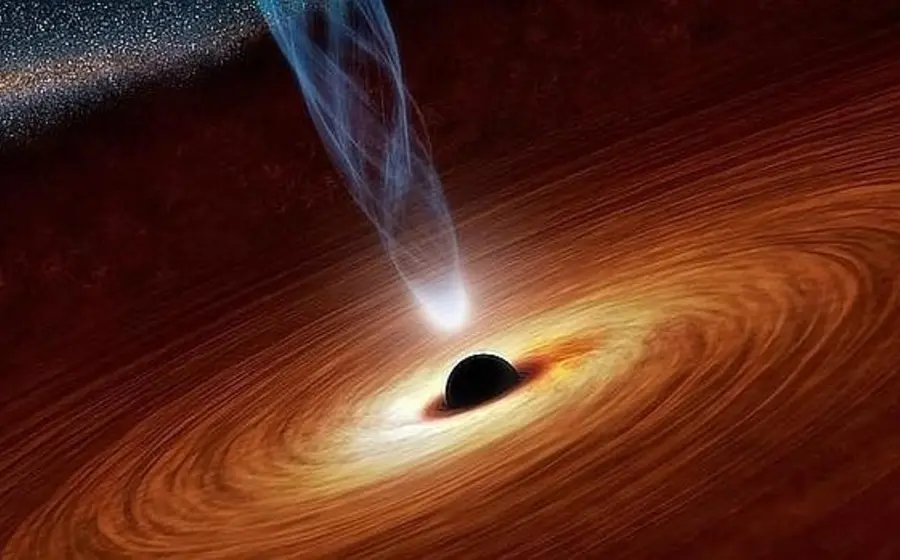 La NASA señala que es una de las primeras veces que se encuentra un agujero negro supermasivo muy enterrado u “oscurecido”.