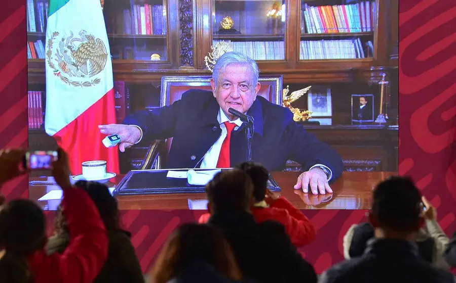 AMLO en videollamada