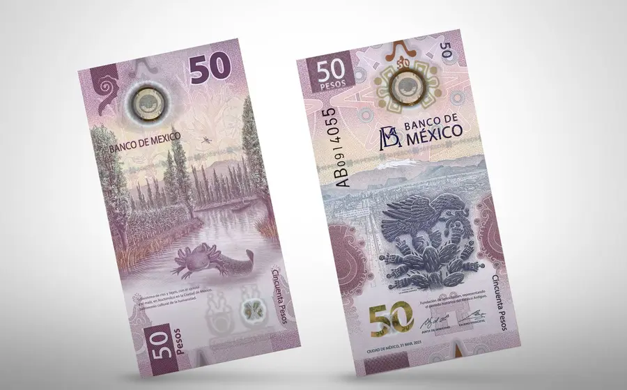 Nuevos billetes de 50 pesos