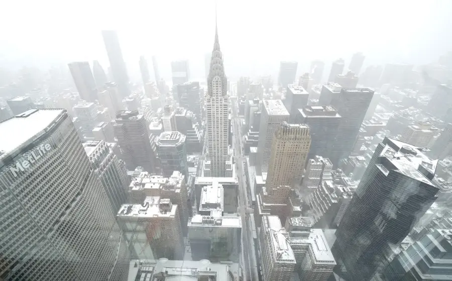 La tormenta llega después de otra similar que cubrió de nieve hace dos semanas gran parte del este de Norteamérica. 