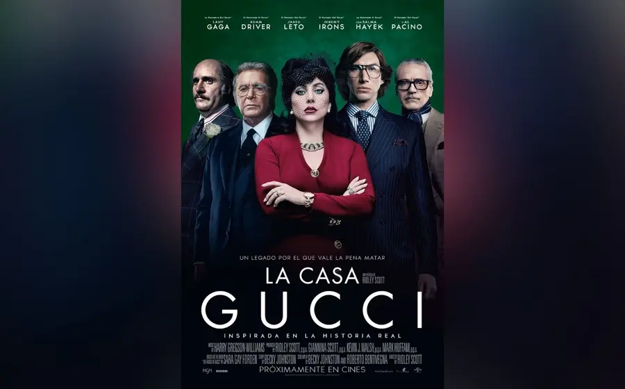 Cartel de La casa de Gucci 