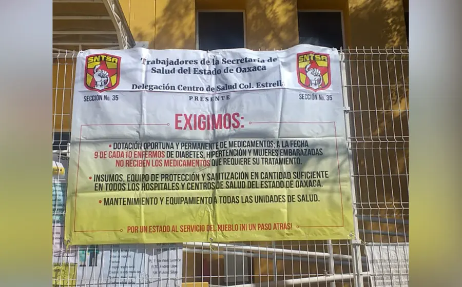 protestan-trabajadores-de-salud-en-oaxaca 