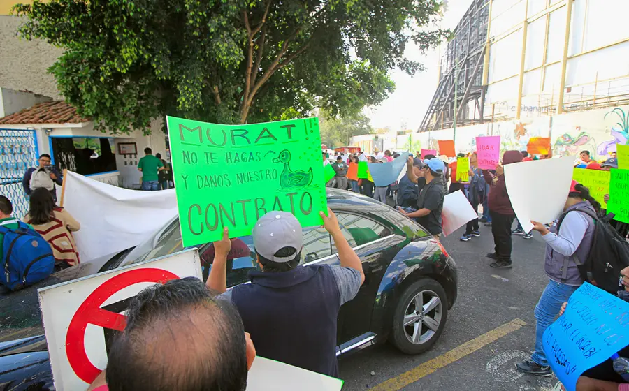 Protesta de trabajadores