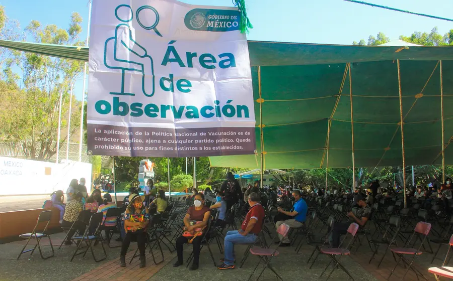 Área de vacunación