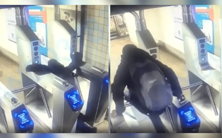 El hombre habría intentado brincar la entrada para no pagar la tarifa de 2.75 dólares por viaje.
