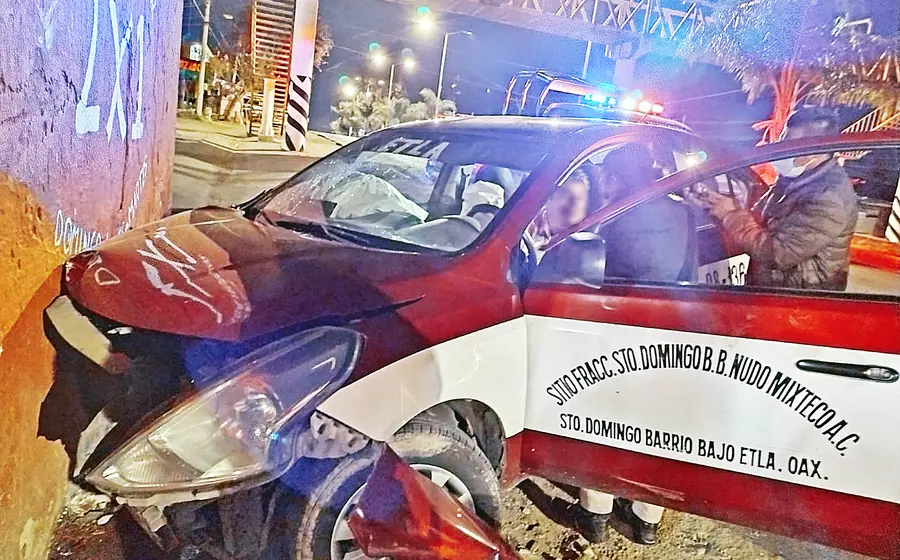 Taxi chocado