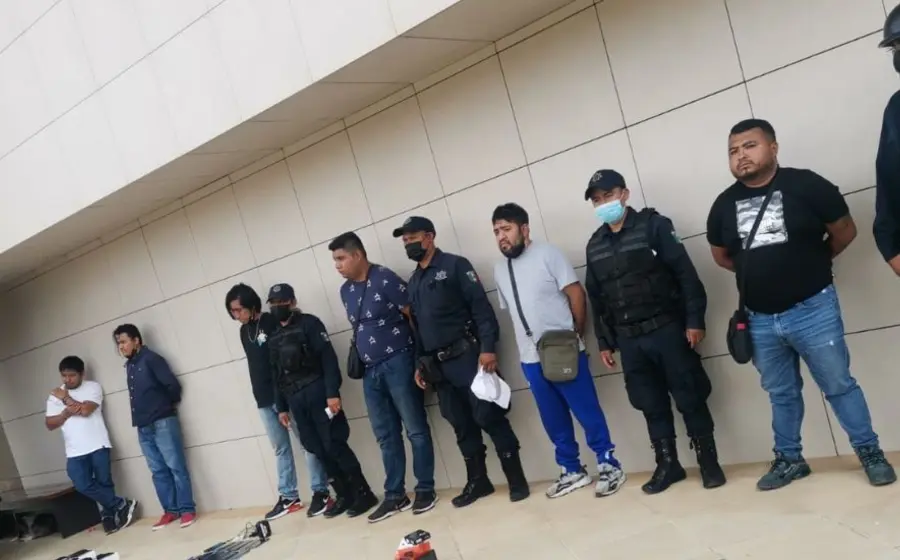 ladrones detenidos