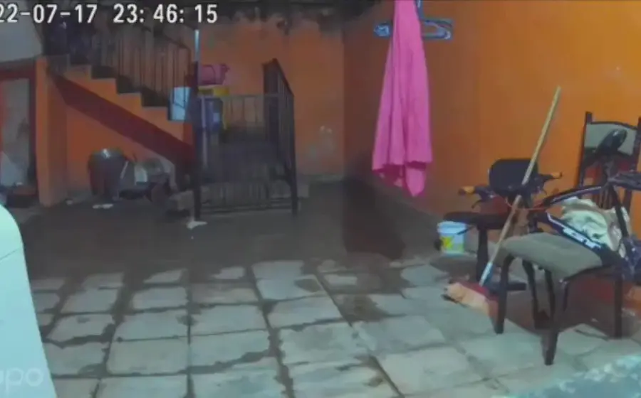 Accidente durante un robo