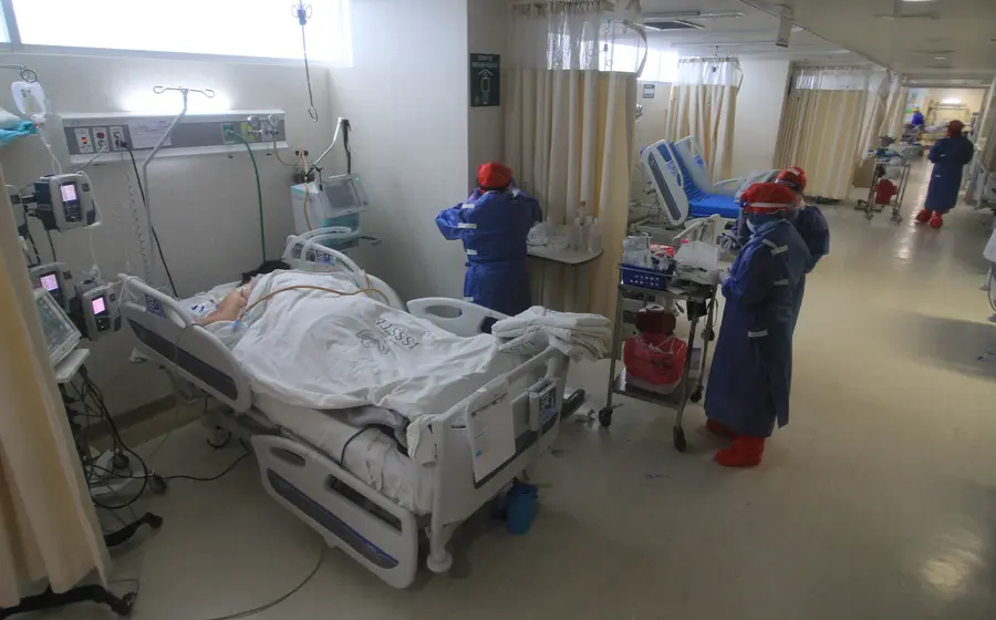Hospitalizados por COVID-19