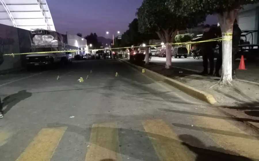 Afuera de la feria