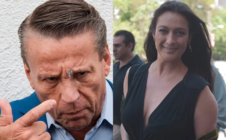Alfredo Adame y Diana Golden
