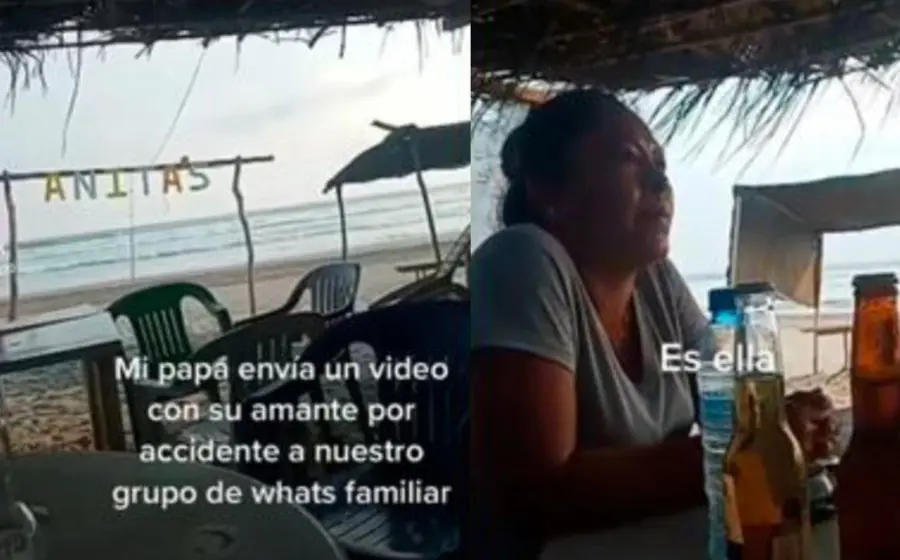 Hija exhibe infidelidad de su padre en Tiktok