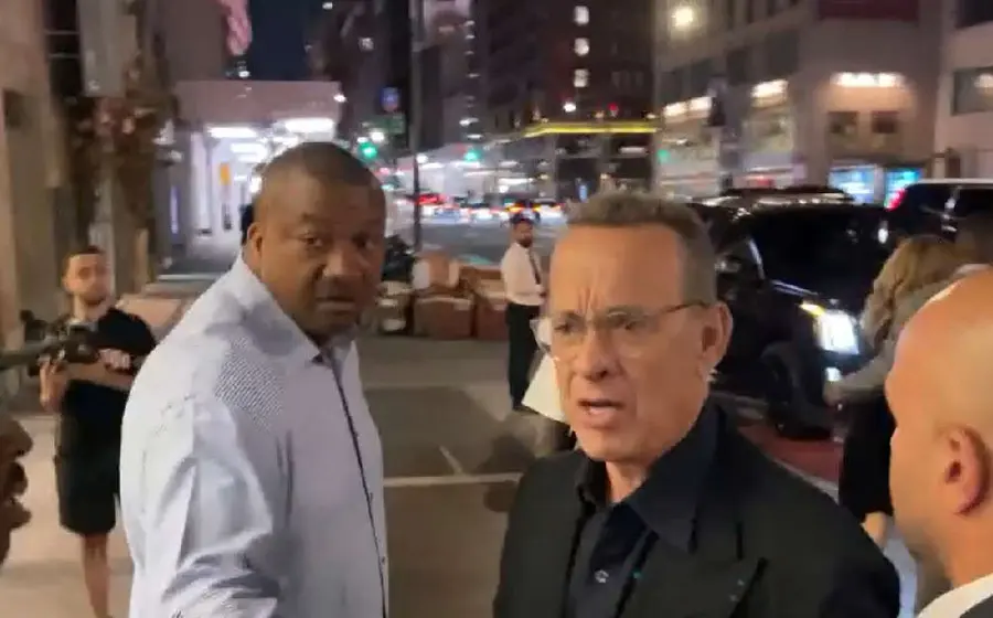 Tom Hanks furioso