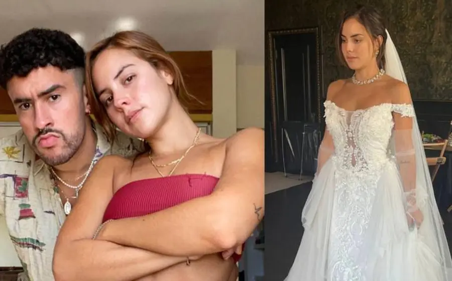 Bad Bunny y su novia