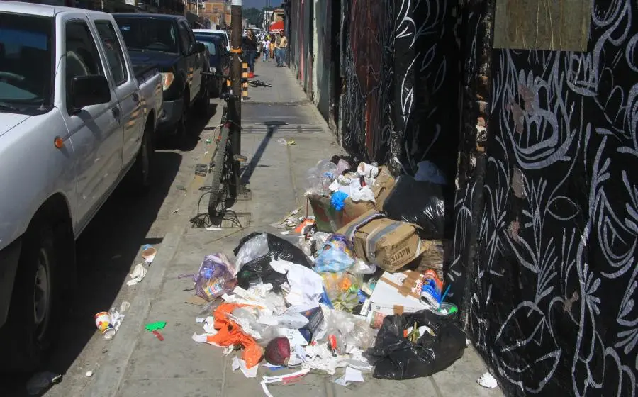 basura-en-el-centro-de-oaxaca