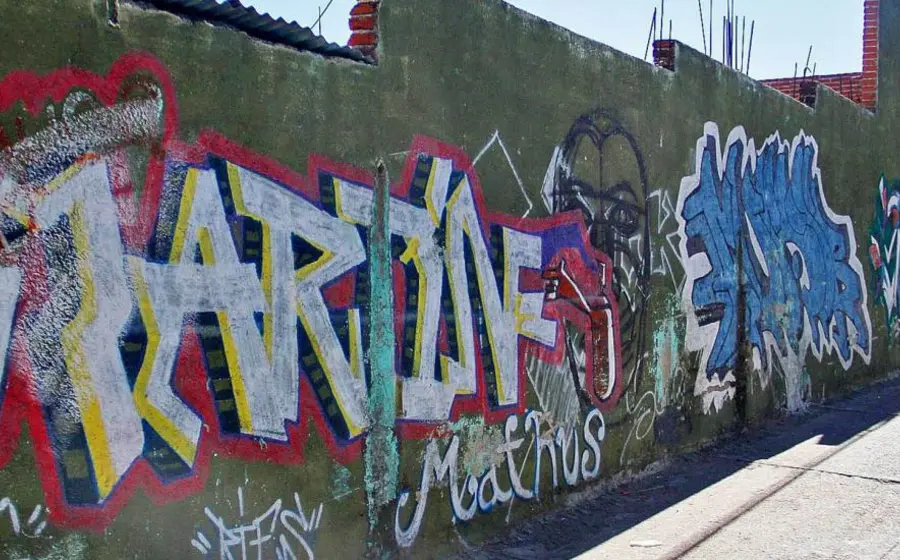 pared-grafiteada