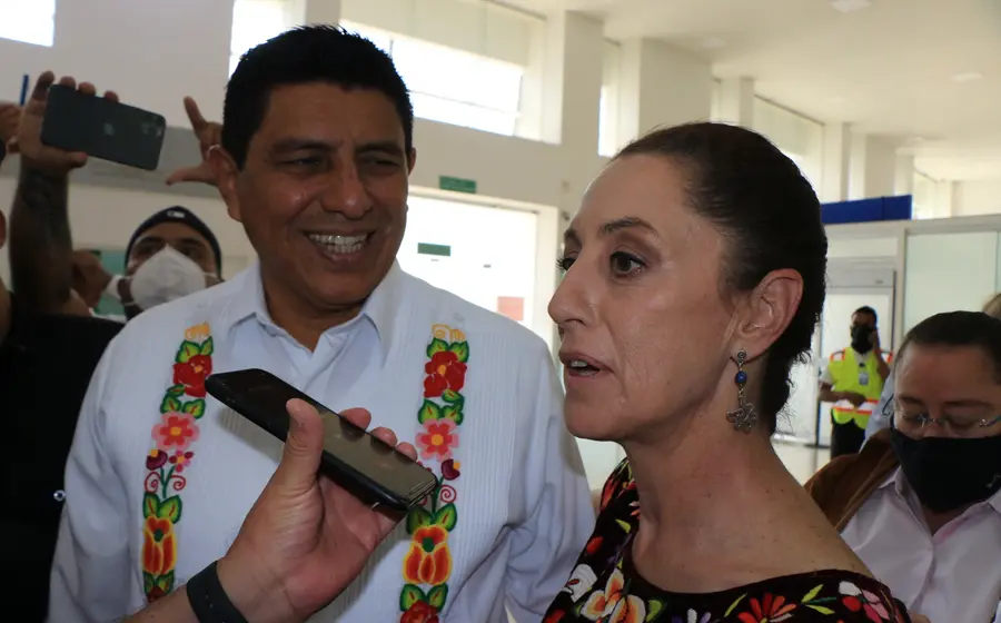 Sheinbaum y Jara