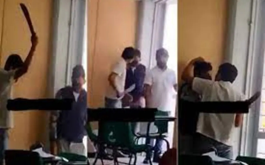 Riña de alumnos