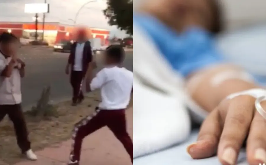 Niño lesionado