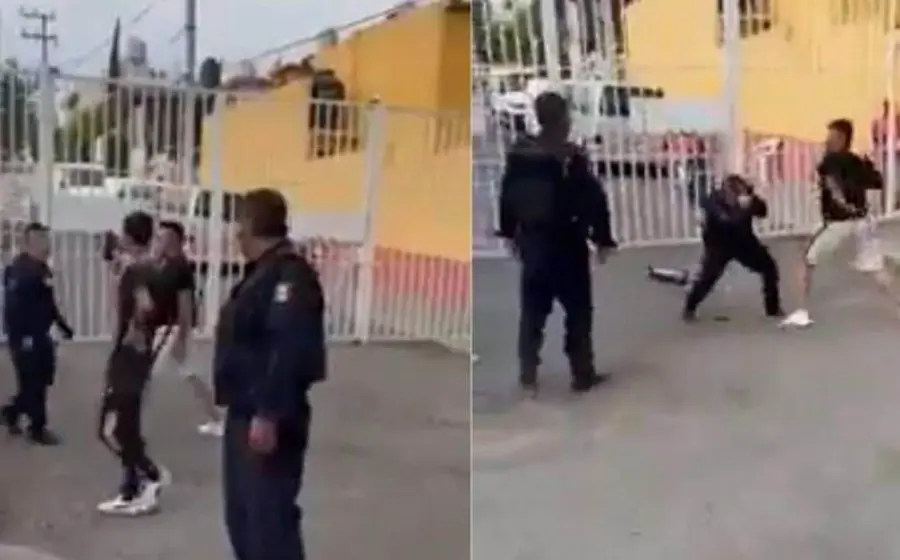 Pelea en la calle
