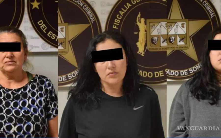 Presuntas ladronas de menor