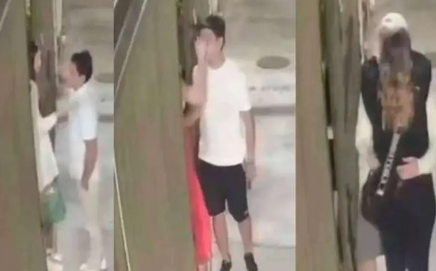 En Twitter surgió un debate sobre si era el mismo novio o si se trataba de personas distintas.