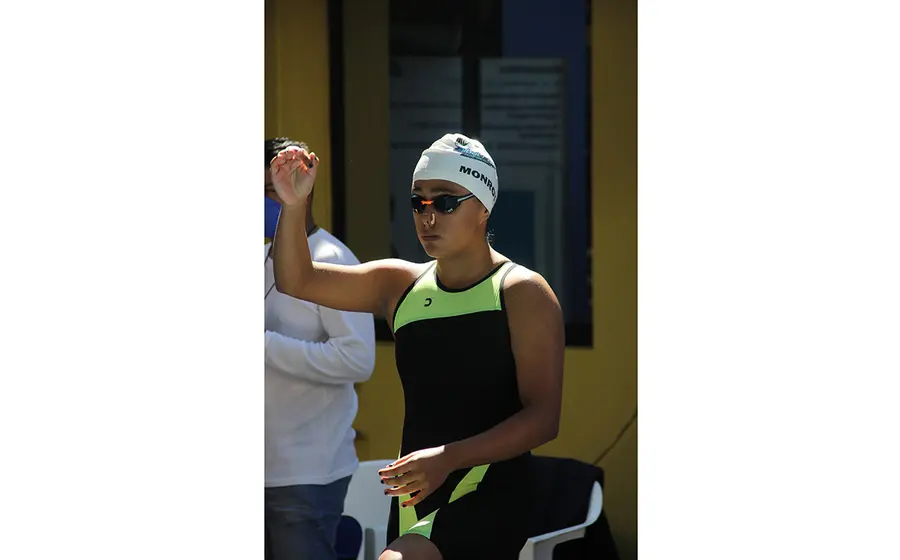 Sahara Monroy se convirtió en la primera oaxaqueña en dar las marcas para las 18 pruebas del Campeonato Nacional de Natación de Invierno 2022.