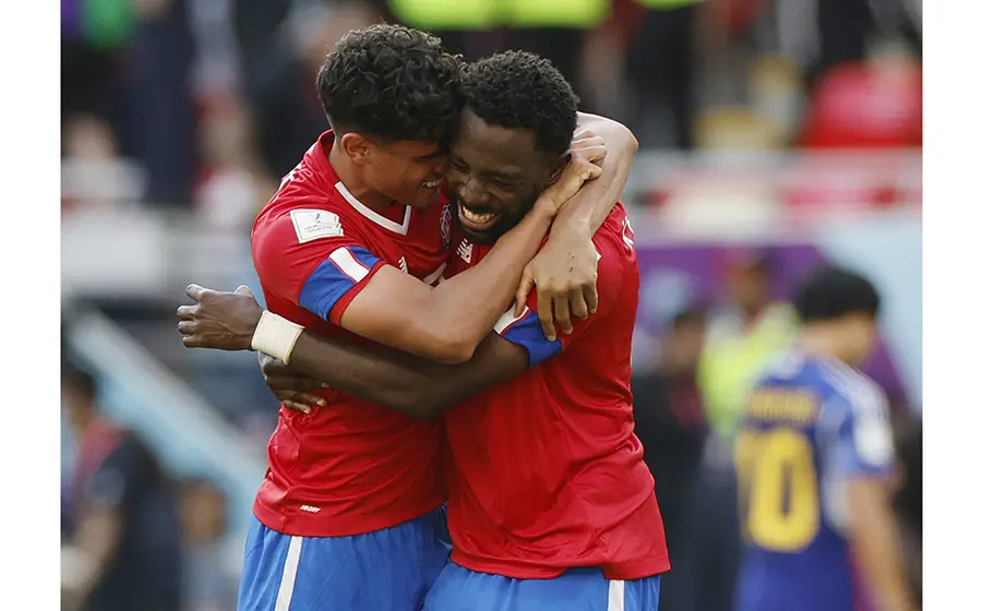 Costa Rica pudo sacudirse la goleada de 7-0 ante España.