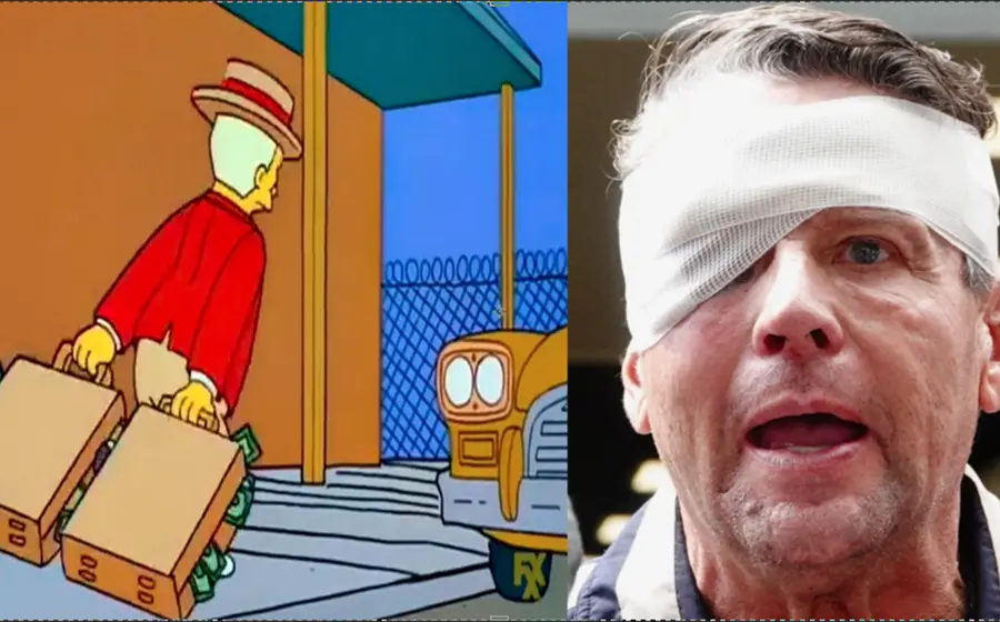 Alfredo Adame fue intervenido quirúrgicamente hace un mes y logró una muy buena recuperación de su ojo.