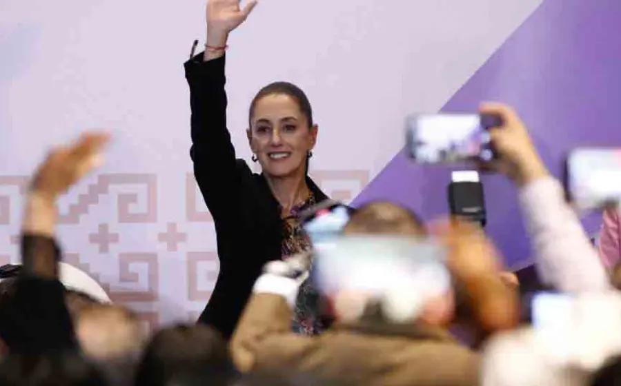 Claudia Sheinbaum dijo que México es un país solidario con la lucha de todos los municipios. 