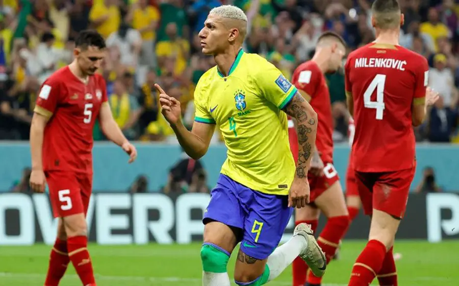 Richarlison metió los dos goles del encuentro.